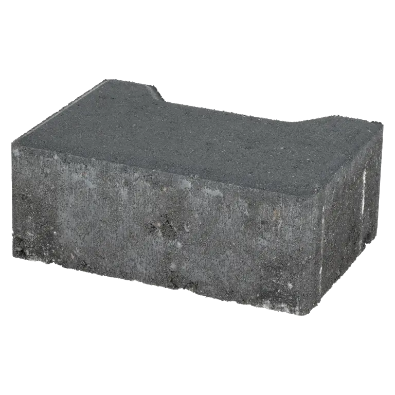 H-verbandrandsteen Ecotop Base 8 cm Antraciet