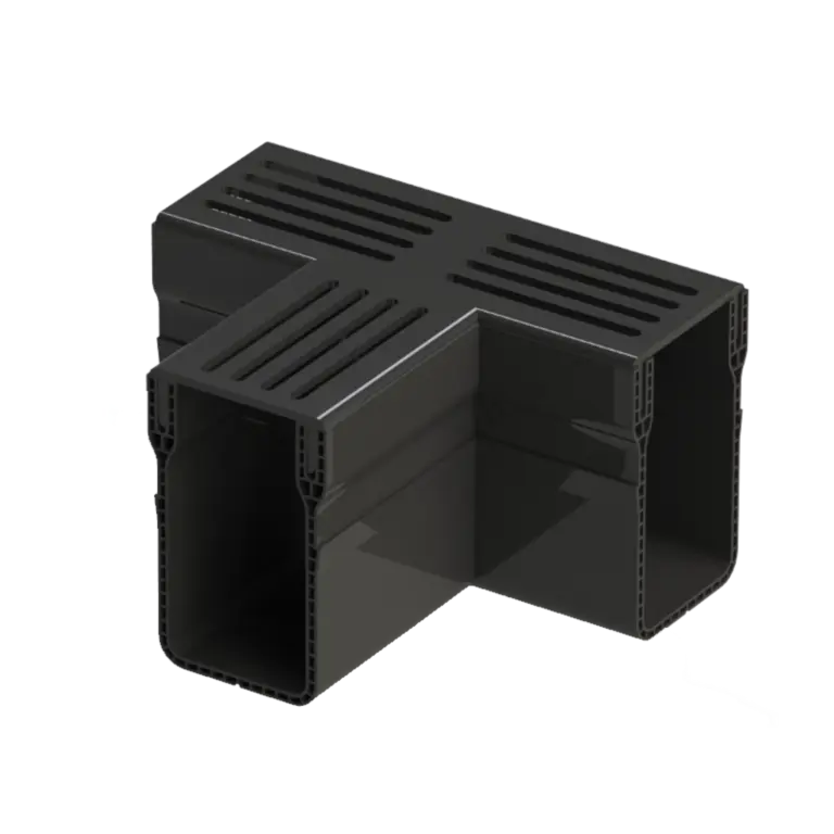 RSSD T-goot Zwart 100x6,5x10cm
