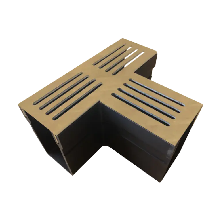RSSD T-goot Cortenstaal 100x6,5x10cm