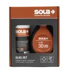 SOLA Slaglijnmolen+poeder CLKS Set Rood