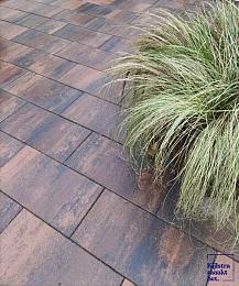 Patio square marrone viola 60x30x5 cm blanke coating