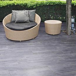 GeoCeramica® 80x40x4 Timber Grigio