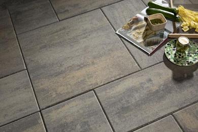 Patio mixed grigio camello 4cm blanke coating