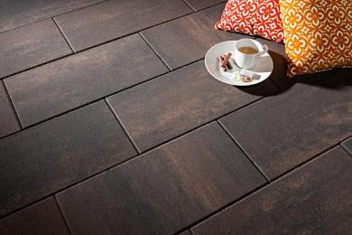 Patio square marrone viola 60x30x5 cm blanke coating