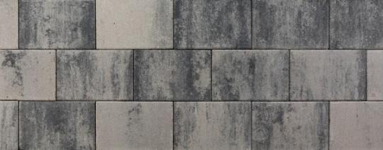 Design square nero/grey emotion 20x30x6 cm