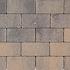 Design brick 8 cm glad grigio camello mini facet