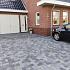 Patio betonstraatsteen 6 cm nero/grey mini facet komo