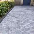 Patio longstone 7 cm nero/grey