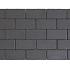 Design brick 8 cm black mini facet komo