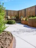 Flexline Borderrand Cortenstaal 15cm lengte 220cm incl. 3 grondpennen en verbindingsplaat