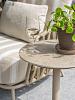 Beverly living chair latte with 3 cushions