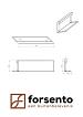 Plantenbak Module+ Parallel paneel  (E) 90x28 L