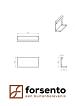 Plantenbak Module+ Recht Paneel (A) 60x28