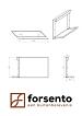 Plantenbak Module+ Parallel paneel (E) 60x42 L