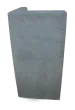 Hoek L-element 80x40x40cm Antraciet
