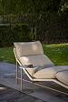 Tahiti sunbed terre with  cushion