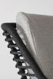 Fabrice dining chair Anthracite/Anthracite with 2 cushions