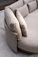 Safina chaise lounge right arm amber with 7 cushions