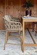 Soho high dining table ceramic 220 X 75 X 95 amber