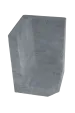 Hoek L-element 60x40x40cm Antraciet