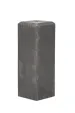 Betonpoer met verstelbare steun 18x18x50cm Antraciet, draadeind M20