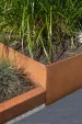 Flexline Borderrand Cortenstaal 24cm lengte 216cm incl. 5 grondnagels en verbindingsset