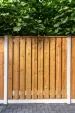 Beton-paal IJssel Wit diamantkop 10x10x280cm Kabeldoorvoer t.b.v. scherm 180x180cm