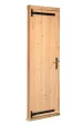 Douglas Deur incl. kozijn Enkele klampdeur B914x2021mm sponningmaat