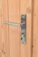 Douglas Deur incl. kozijn Dubbele klampdeur B1696x2021mm sponningmaat