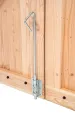 Douglas Deur incl. kozijn Dubbele klampdeur B1696x2021mm sponningmaat