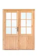 Douglas deur Dubbele deur B1596xH2001mm sponningmaat