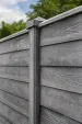 Beton-afdekkap Schie antraciet diamantkop 180cm