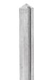 Berton©-sleufpaal Dinkel wit/grijs 11,5 x 11,5 x 278 cm tussenmodel