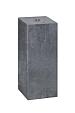 Berton© betonpoer 20,0 x 20,0 x 50,0 cm, antraciet, M20-bus, kleine velling