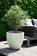 Grigio Egg Pot 50 - Antique White - Plantruimte Ø44