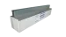 Hydroblob Lijnafwatering Infiltratiesysteem Set D45 Slimline Verzinkt Rooster