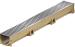 Euroline goot, L=1000mm, H60 verzinkt