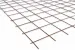 Bouwstaalmat 2x3m 0,4x15x15 Roest