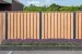 Tuinscherm Alphen Douglas 21-planks 16x140mm 180x180cm RVS Geschroefd