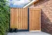 Tuinscherm Alphen Douglas 21-planks 16x140mm 180x180cm RVS Geschroefd