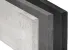 Beton-onderplaat Zaan Antraciet gecoat H24xD3,5xL180cm t.b.v. Sleufpaal