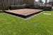 Bangkirai Vlonderplank 25x145mm glad/grof Premium 396cm