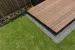 Bangkirai Vlonderplank 21x145mm fijn/grof Basic 244cm
