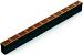 SlimLine 100 cm + Corten designrooster