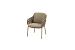 Biarritz dining chair amber with 2 cushions