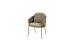 Molina dining chair amber with 2 cushions