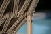 Tahiti sunbed terre with  cushion