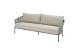 Florence 3 seater bench terre with 4 cushions