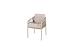 Piacenza dining chair latte with 2 cushions