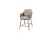Cannes high dining chair terre with 2 cushions